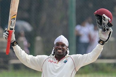 Chris Gayle Test cricket next year