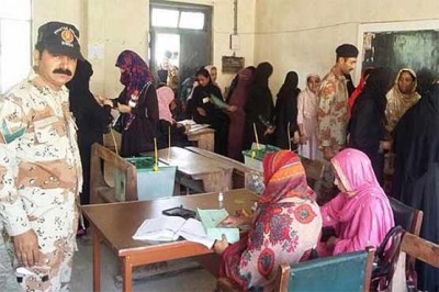 Sanghar, Khairpur, Sindh Rangers deployment elections