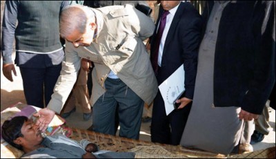 Shahbaz Sharif severed hand of the boy 