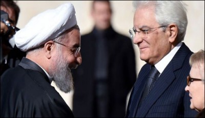 Iranian President Italy