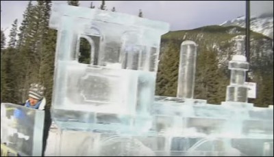 Ice Festival in Canada