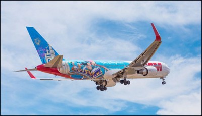 Disney theme aircraft