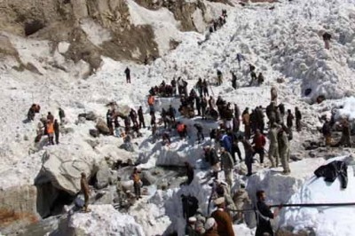 Chitral avalanche