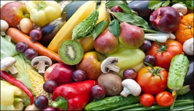 Fruits and vegetables