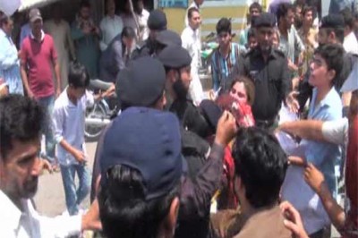 Sialkot police violence