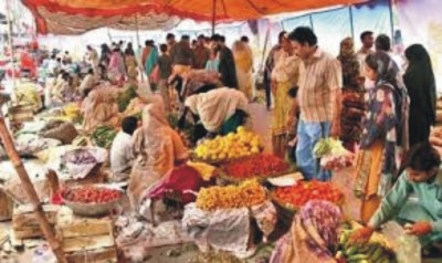 Market during 